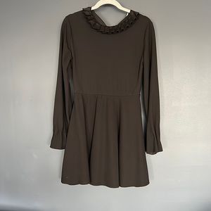NWT ZARA black 60s style mini dress, small
